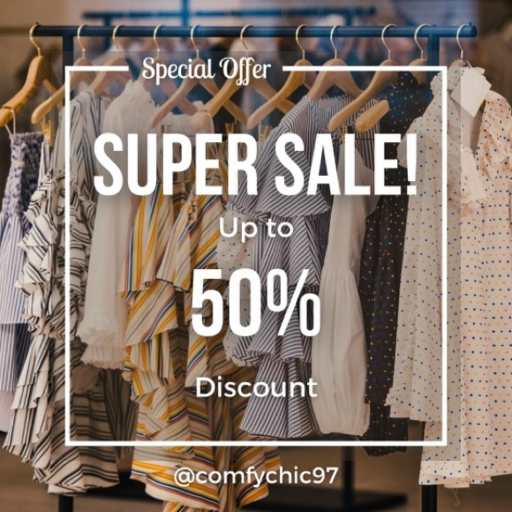 🔥 Poshmark SUPER SALE! 🔥